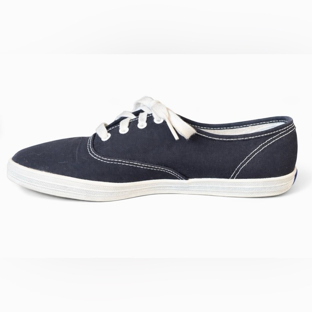 Keds Champion Originals Navy Canvas Sneakers Women’s Size 7 | New No Tags - Picture 2 of 2